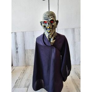 Paper magic zombie hanging Halloween decor mini scary vintage 2006